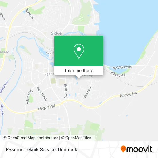 Rasmus Teknik Service map