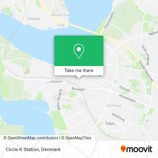 Circle K Station map