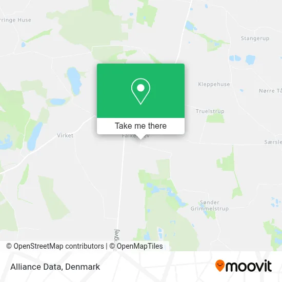 Alliance Data map