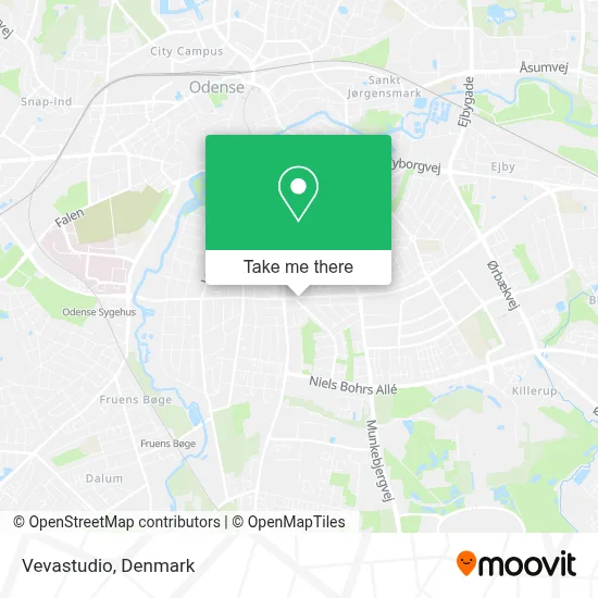 Vevastudio map