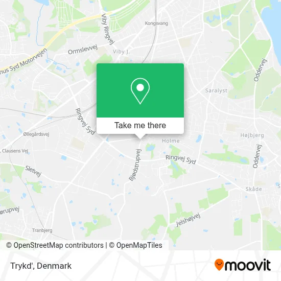 Trykd' map