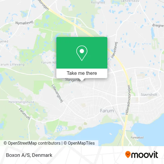 Boxon A/S map