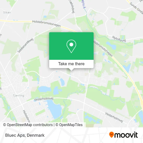 Bluec Aps map