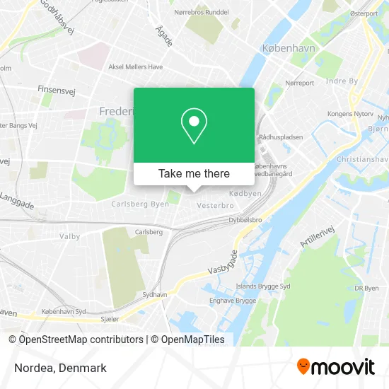 Nordea map