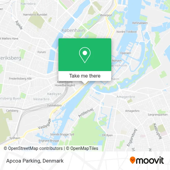 Apcoa Parking map