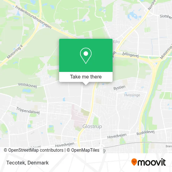 Tecotek map