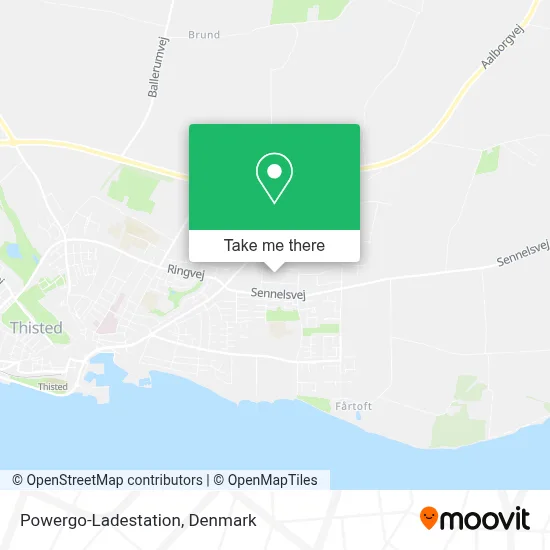Powergo-Ladestation map