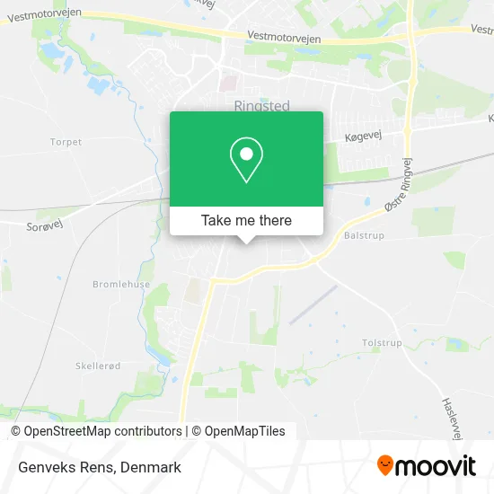 Genveks Rens map