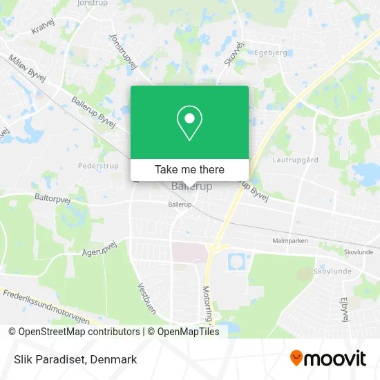 Slik Paradiset map