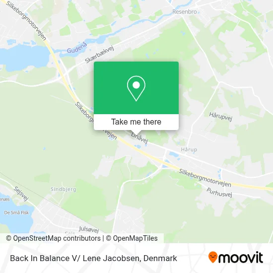 Back In Balance V/ Lene Jacobsen map