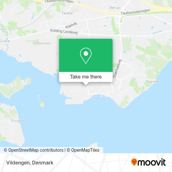 Vildengen map
