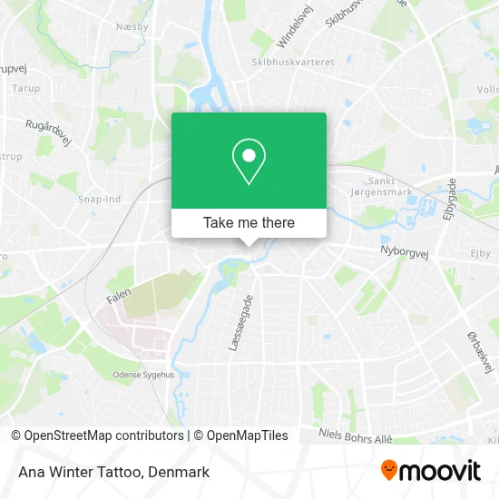 Ana Winter Tattoo map