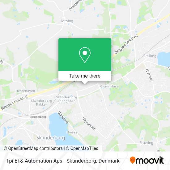 Tpi El & Automation Aps - Skanderborg map