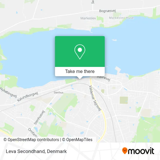 Leva Secondhand map