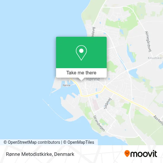 Rønne Metodistkirke map