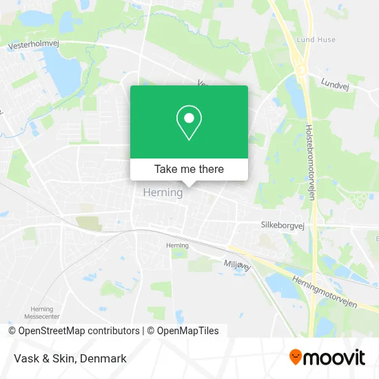 Vask & Skin map
