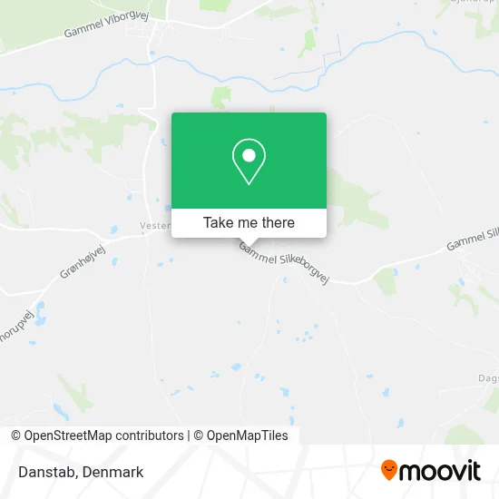 Danstab map