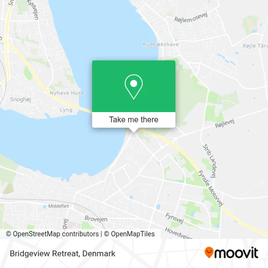 Bridgeview Retreat map
