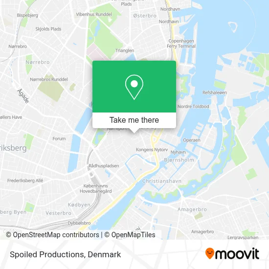 Spoiled Productions map