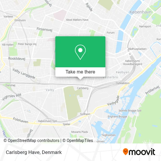 Carlsberg Have map