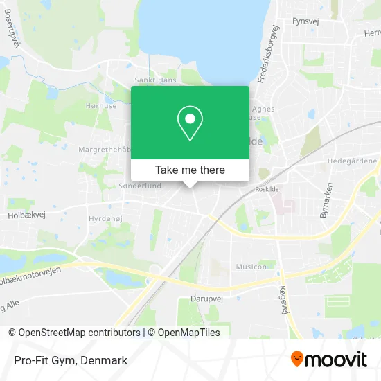 Pro-Fit Gym map