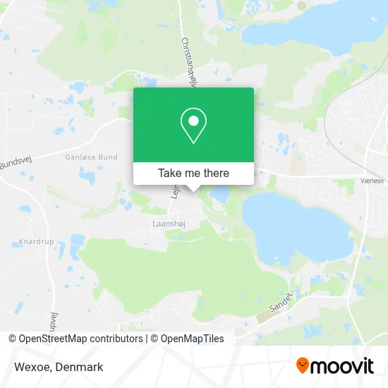 Wexoe map