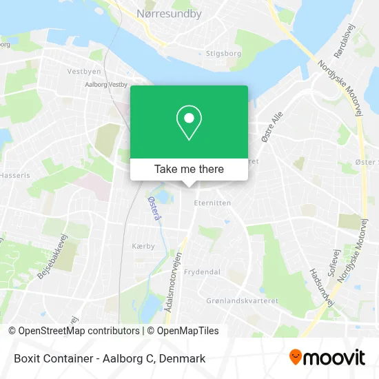 Boxit Container - Aalborg C map