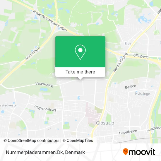 Nummerpladerammen.Dk map