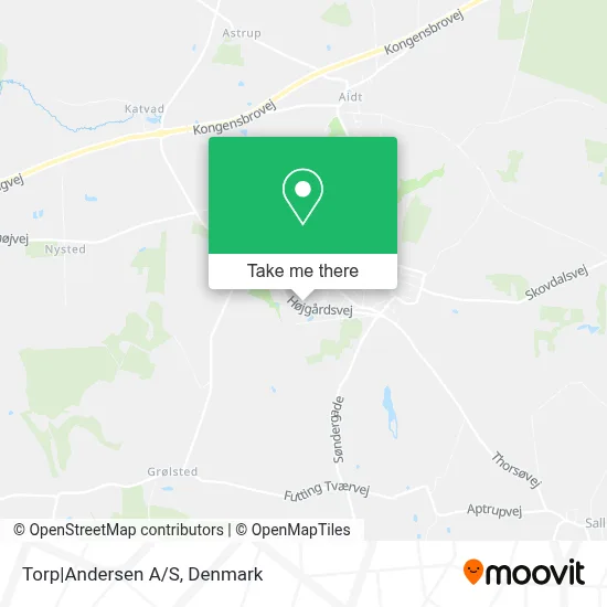 Torp|Andersen A/S map