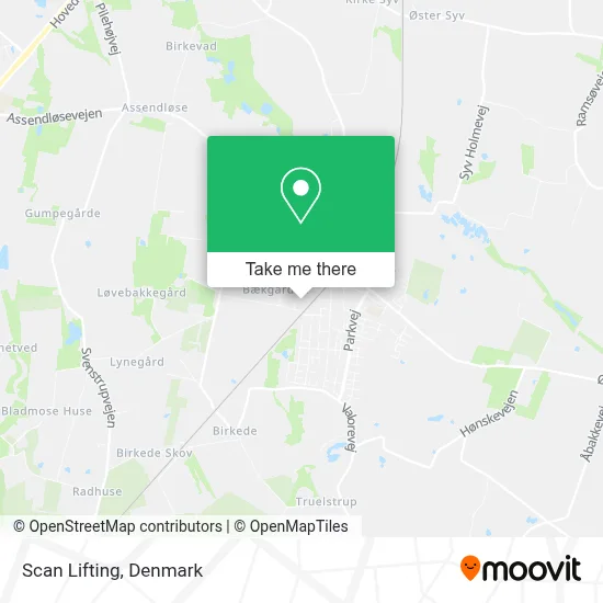 Scan Lifting map