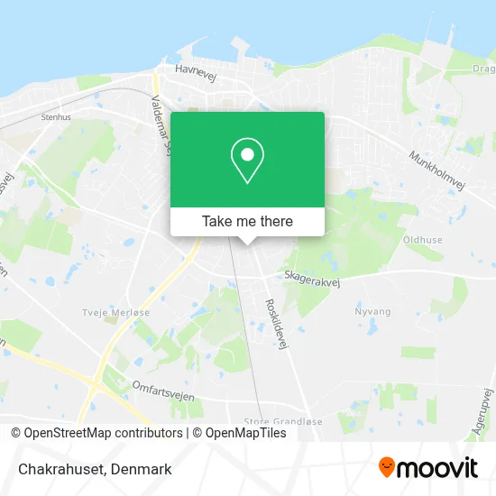 Chakrahuset map