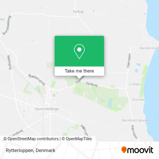 Rytterloppen map