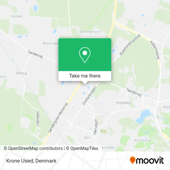 Krone Used map