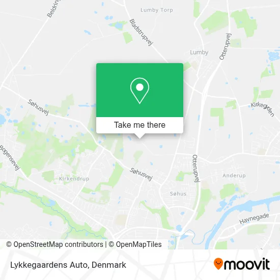 Lykkegaardens Auto map