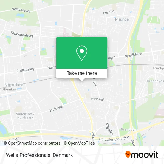 Wella Professionals map