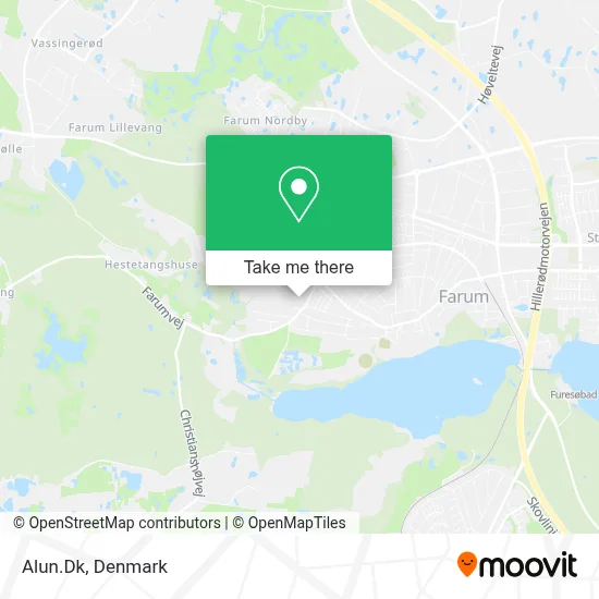 Alun.Dk map