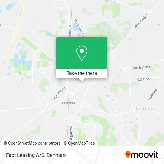 Fact Leasing A/S map