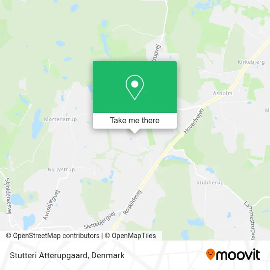Stutteri Atterupgaard map