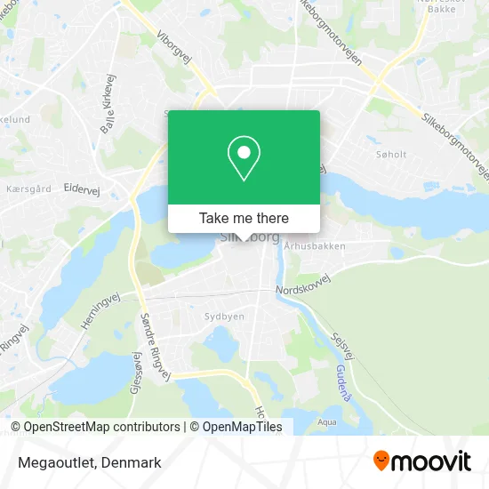 Megaoutlet map