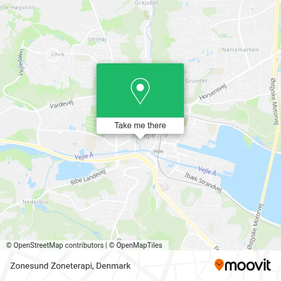 Zonesund Zoneterapi map