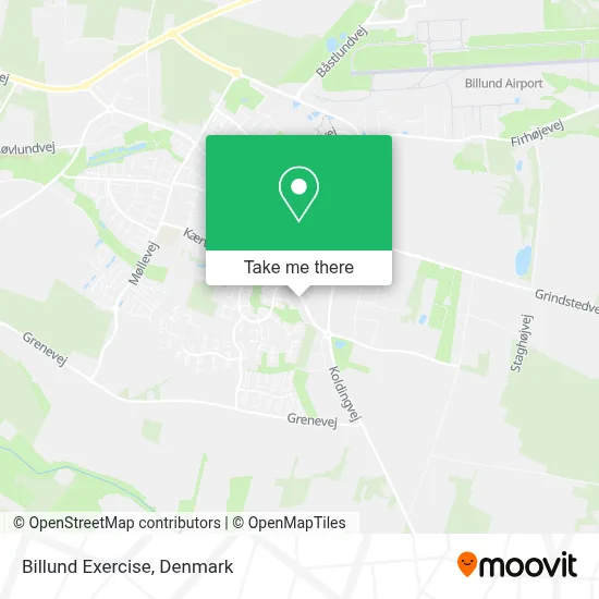 Billund Exercise map