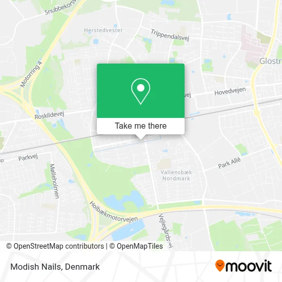 Modish Nails map