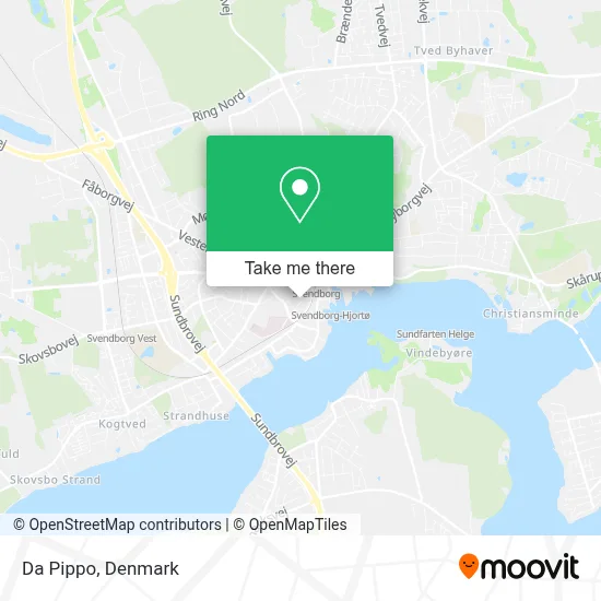 Da Pippo map