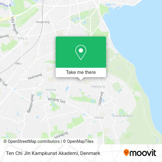 Ten Chi Jin Kampkunst Akademi map