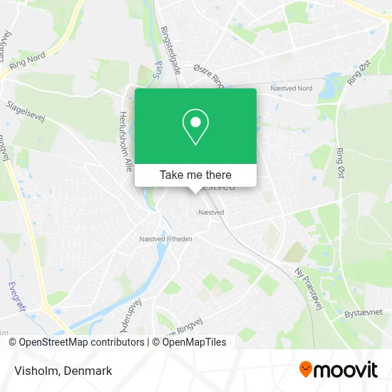 Visholm map