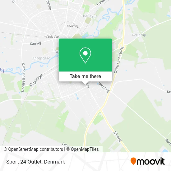 Sport 24 Outlet map