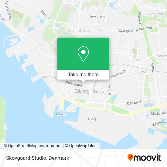 Skovgaard Studio map
