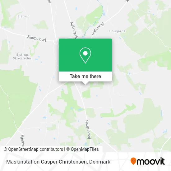 Maskinstation Casper Christensen map