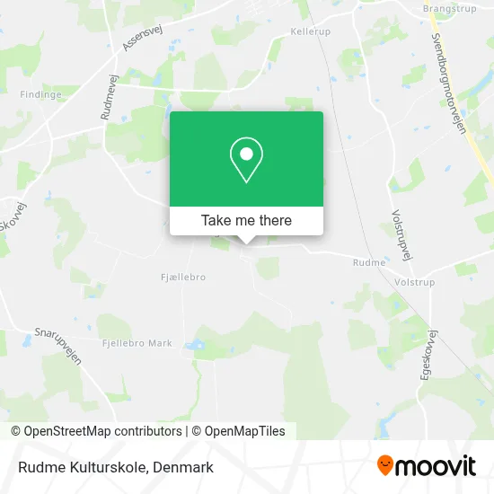 Rudme Kulturskole map