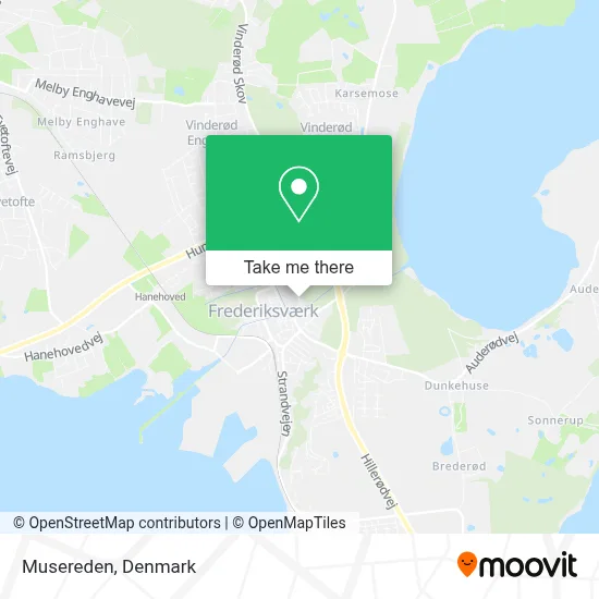 Musereden map